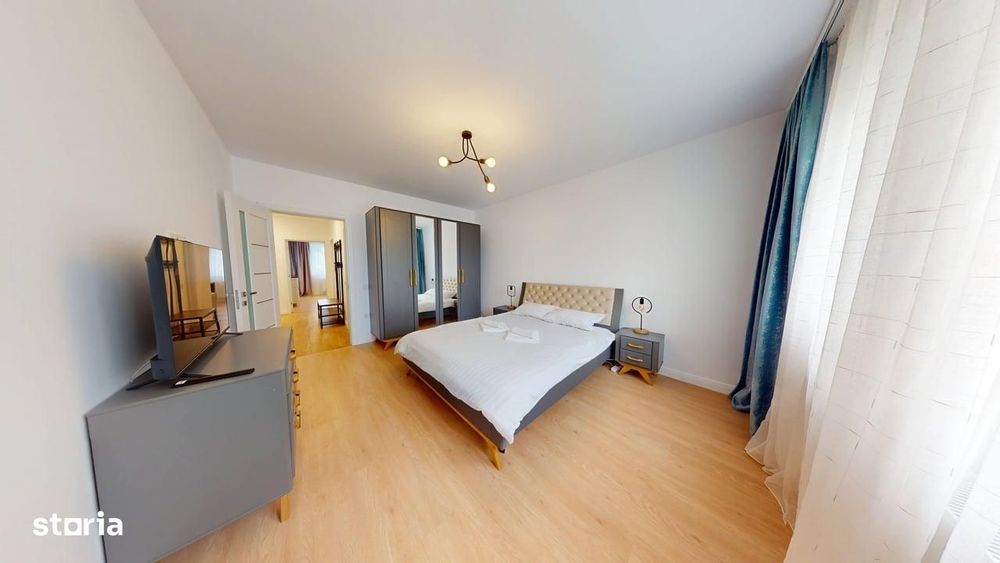 Apartament modern cu 3 camere, 2 băi și parcare inclusă – Henri Coandă