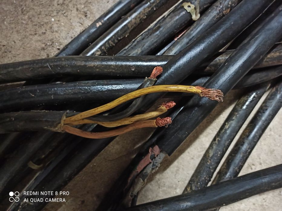 Кабел 3х16 и 1х10 кв.