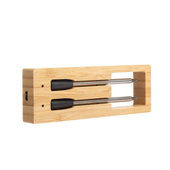 Термометър за месо безжичен с 2 сонди