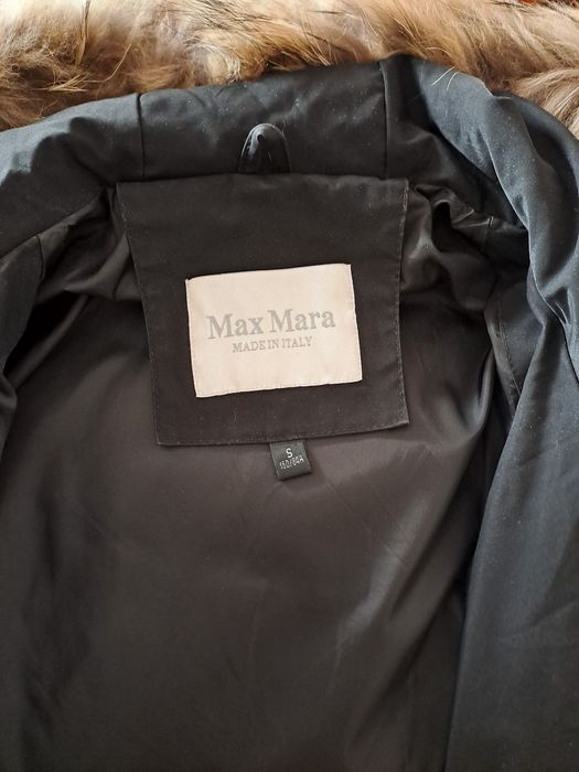 Пуховик чёрный женский