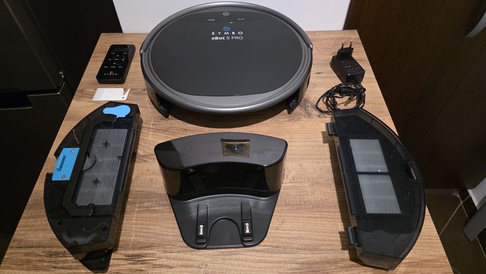 Aspirator Robot Symbo Xbot 5 Pro Ca Nou Pe Baza De Proba Accesorii Noi