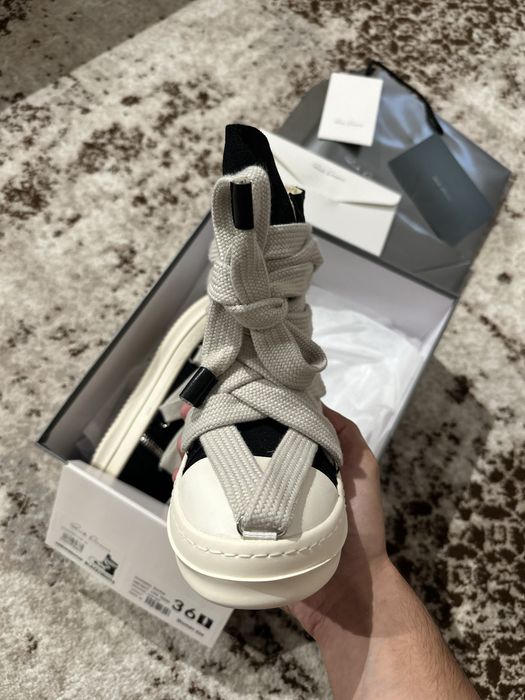 Rick owens hexagram jumbo lace 36