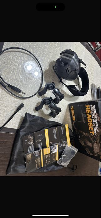 Наушники  тактические блютус