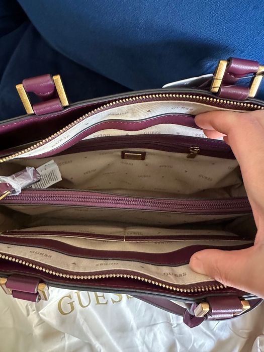 Geanta Guess bordo