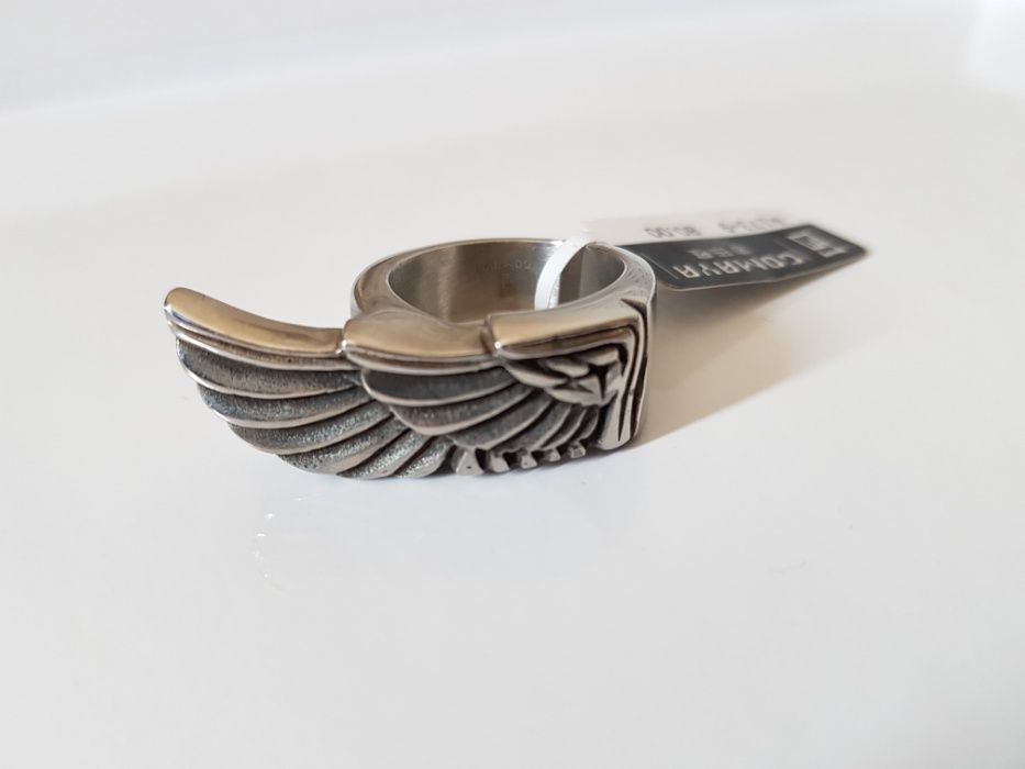 Inel inox 316L barbati dama unisex wing fashion punk rock