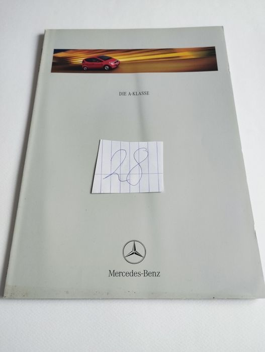 Оригинални ретро каталози и брошури за Мерцедес