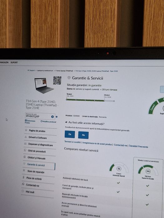 Ultrabook Lenovo ThinkPad T14 Gen 4 - i7 13th - 32 GB - 4 TB