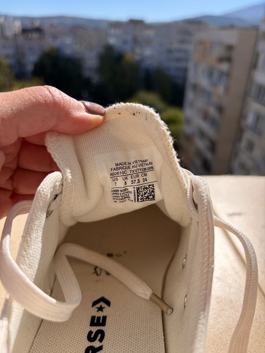 Converse Ctas Lift Ox Бял