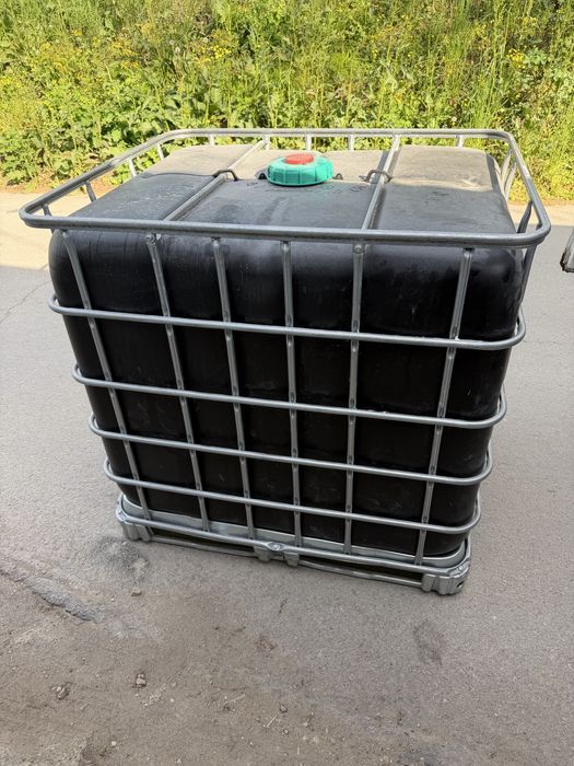 Цистерна/Контейнер/Резервоар 1000 литра Черна