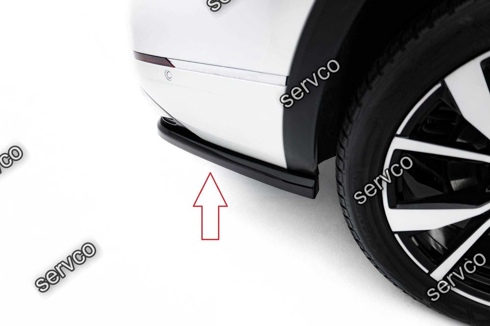 Pachet Set Splitter Exterior Lip Prelungiri Body kit tuning Volkswagen Atlas R-Line Mk1 Facelift 2 2023- v2 - Maxton Design