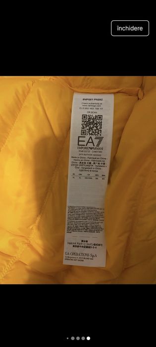 Vesta emporio armani