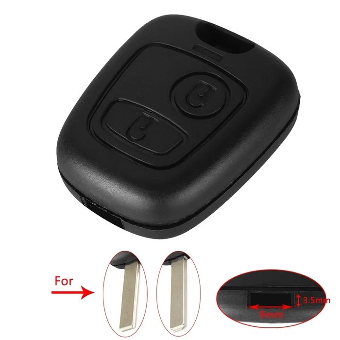 Carcasa cheie contact Peugeot 106/206/207/307/407 Citroen C1 C2 C3 C4