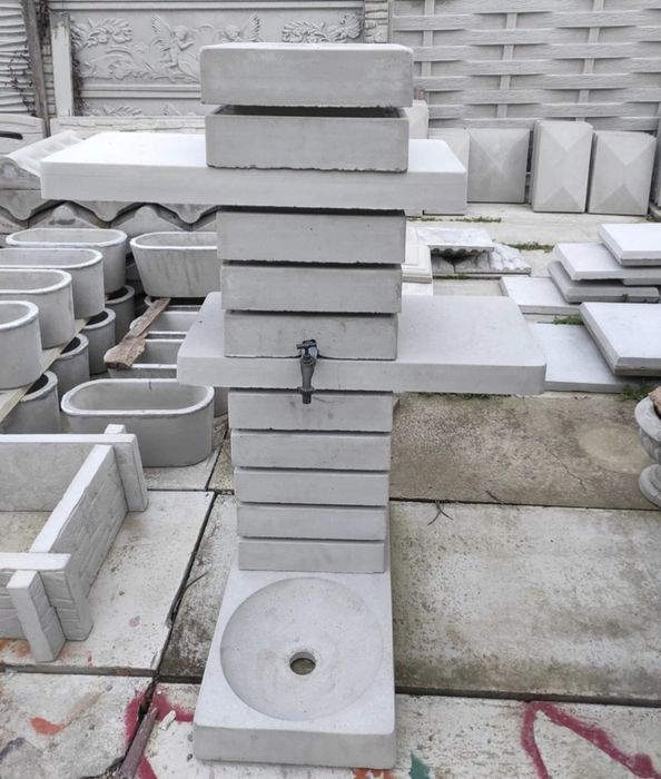 Cișmea de grădină modulo diferite modele