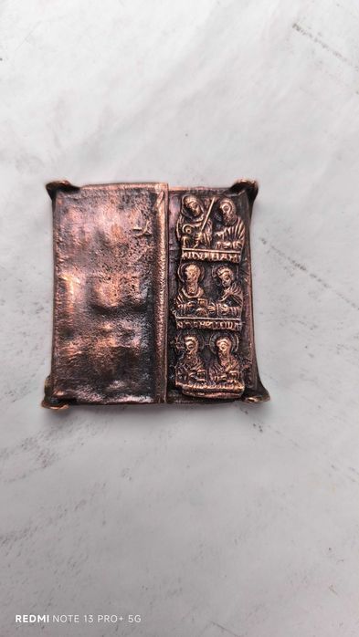 Икона-сплав мед и бронз!!!