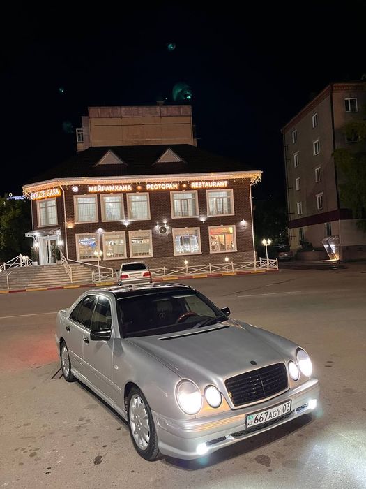 Mercedes-benz w210 передний бампер задний бампер пороги e50 e55 рест