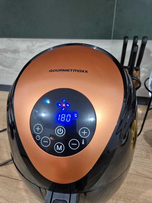 Air-fryer GourmetMaxx, afisaj digital, 7 programe presetate