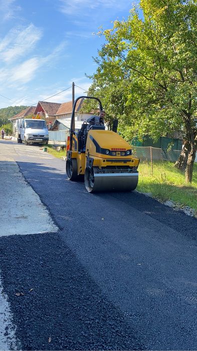 Constructii Drum , Trotuar , Parcari cu Asflat si Pavaje