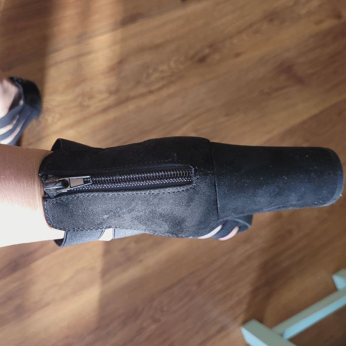 Дамски сандали от велур