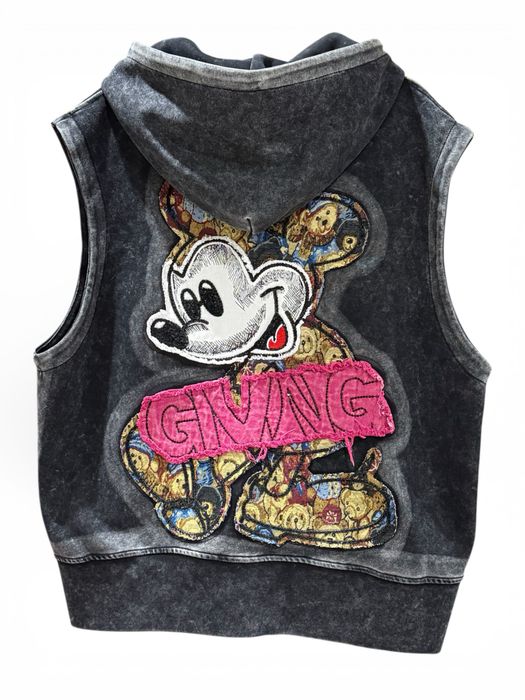 Дамски Елек Mickey Mouse овърсайз