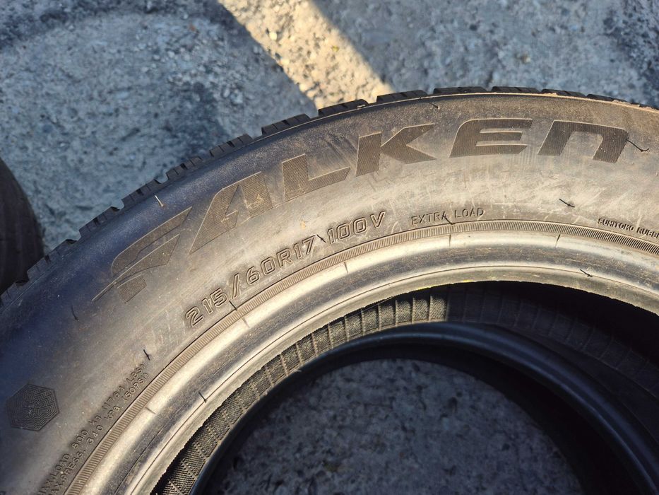 2 Anvelope de IARNA - 215/60/17 100V XL - Falken Winter HS02 - CA NOI - DOT 2024 !