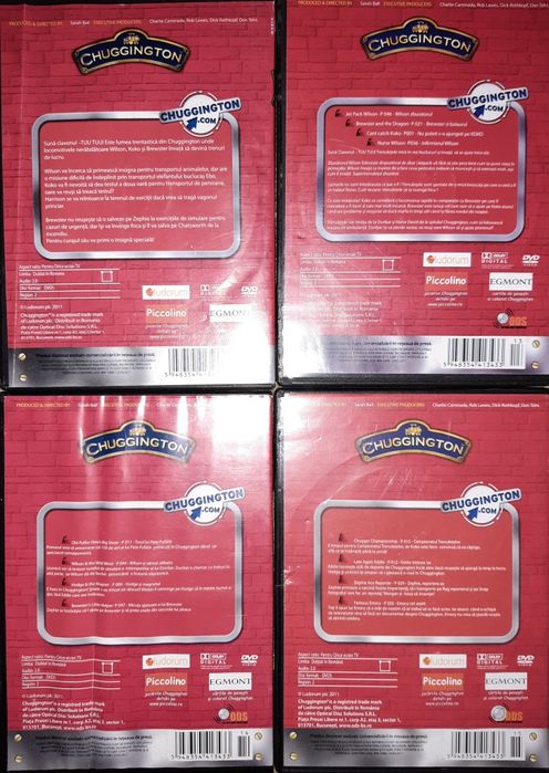 DVD Strumfii, Locomotivele din Chuggington