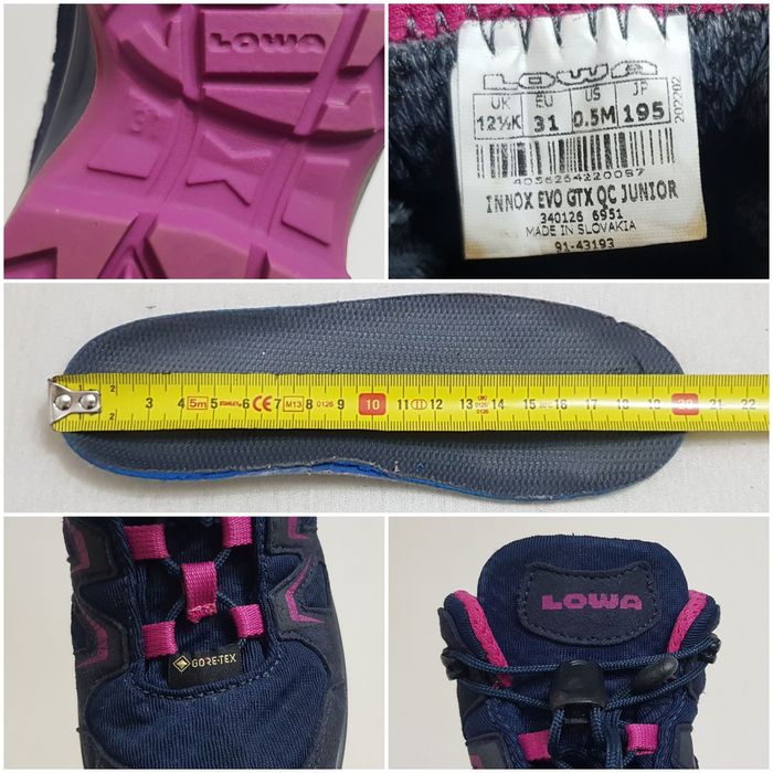 Ghete Lowa Innox EVO Gore Tex Mid , Nr. 31 EU (20 cm.)