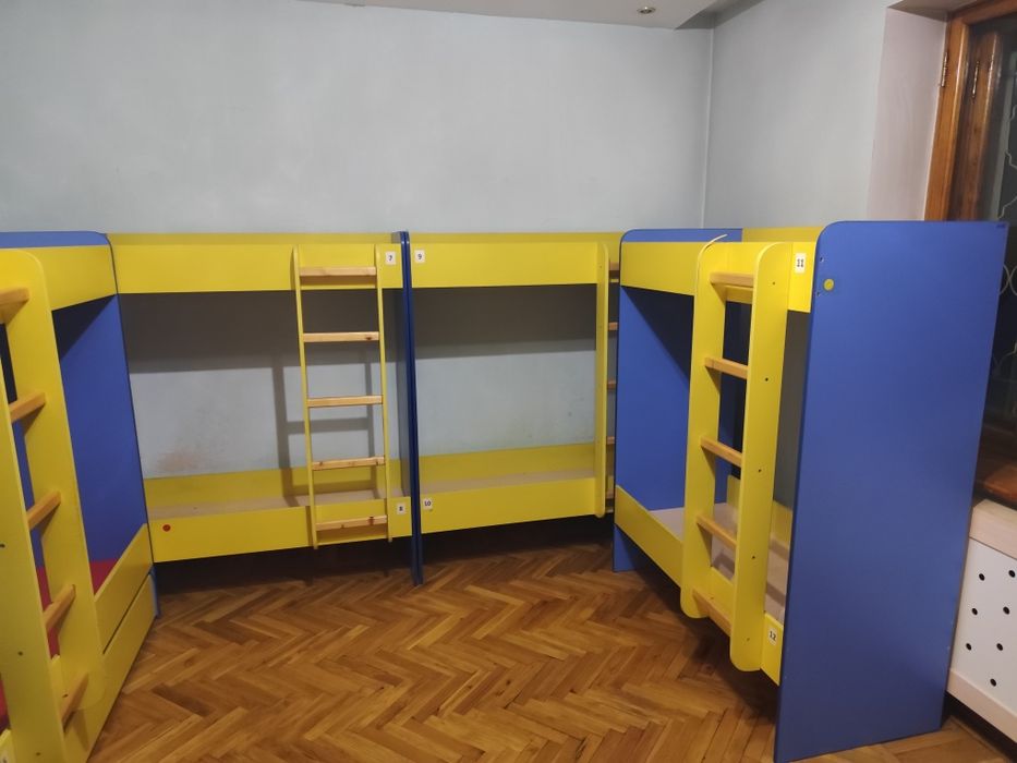 Кровать 2х ярусная для детского сада