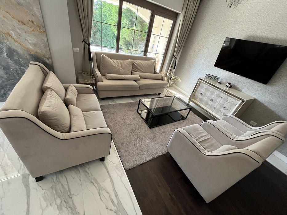 Living complet mobilat – mobilier premium, design italian