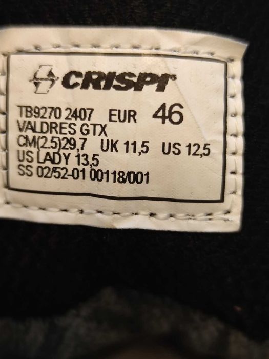 Туристически обувки Crispi номер 46