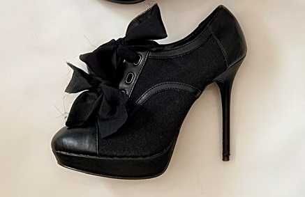 Pantofi dama, NEW LOOK, piele/panza, marime 39