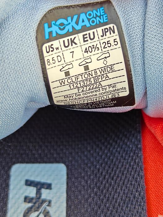 Adidași Hoka Clifton 8 Wide originali cool alergare top