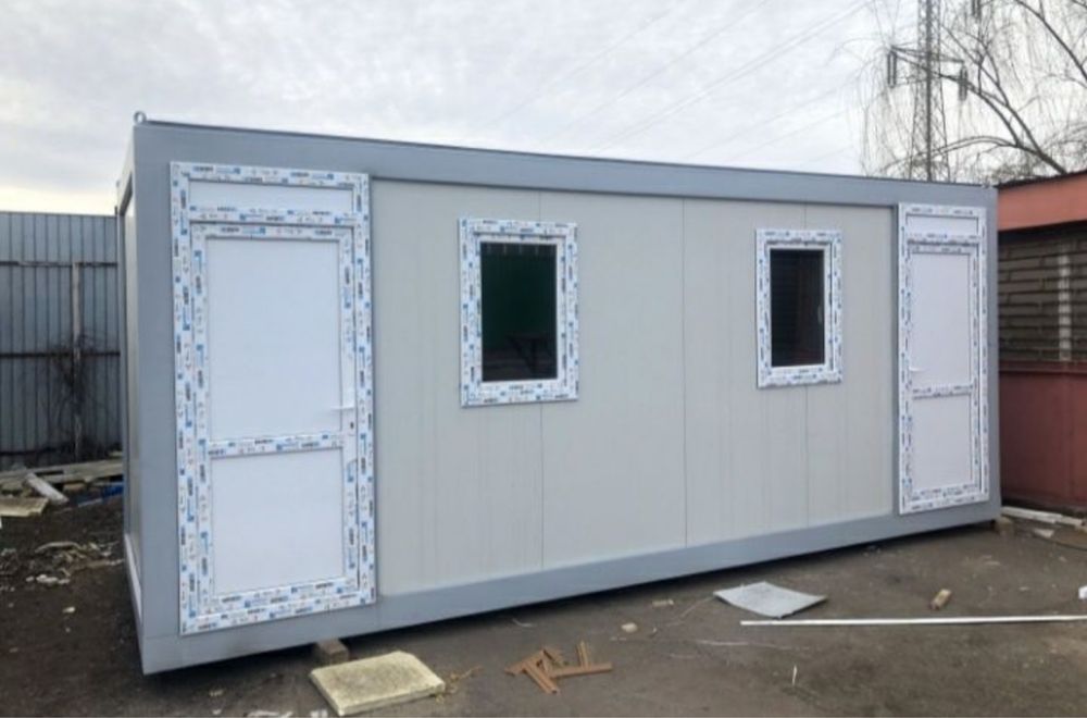 Container birou containere vitrina fast food santier vestiar depozitar