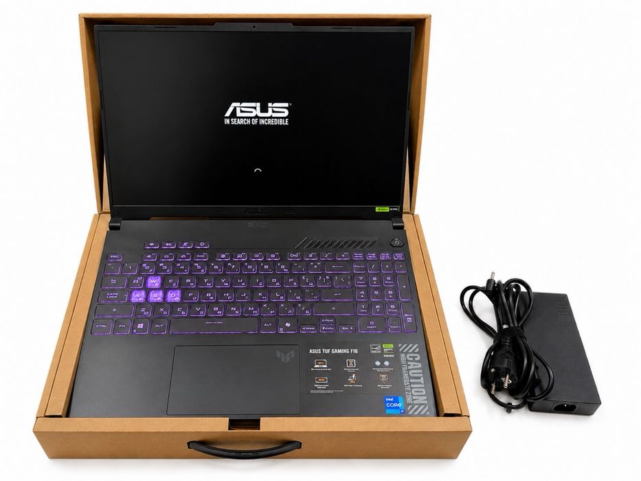 Гейминг лаптоп ASUS - TUF F16 FX607VU-RL091, 16", FHD, i7, 144Hz,
