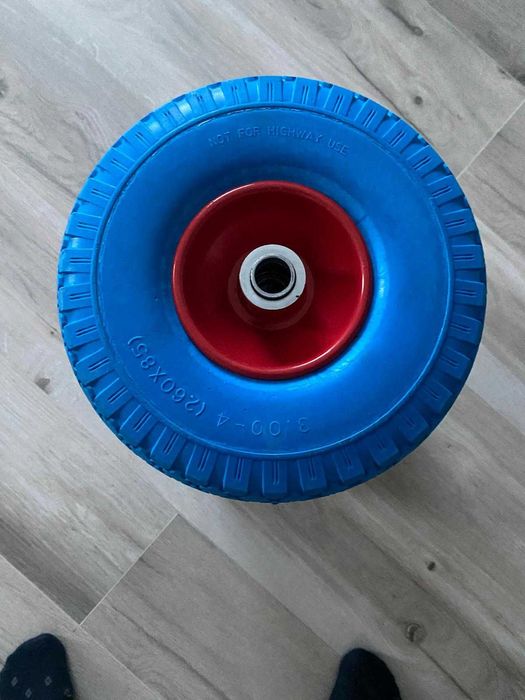 Roata spuma poliuretan, cu rulmenti