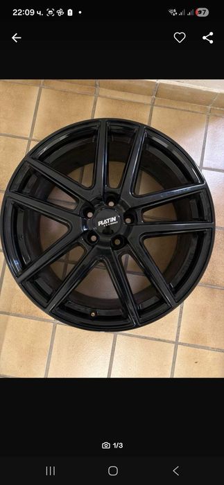 Джанти  PLATIN 19" 8J 5x112 ID4 ID5 ID7 GLC