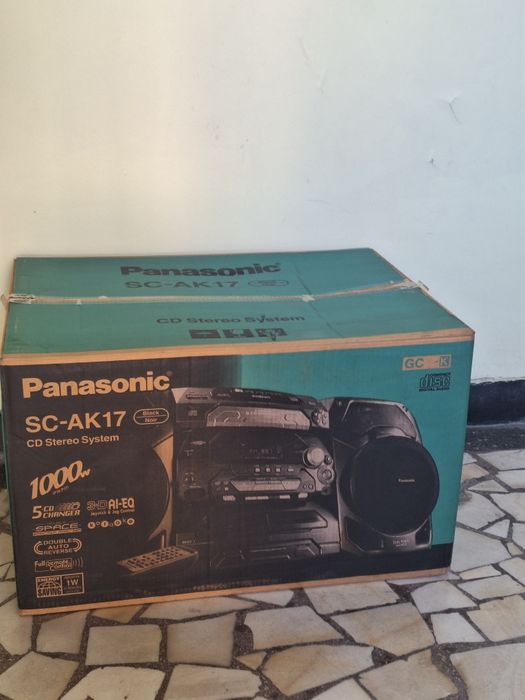 Стерео система PANASONIC SC-AK 17 (27)-Почти нова! РАБОТЕЩА!- Японска.