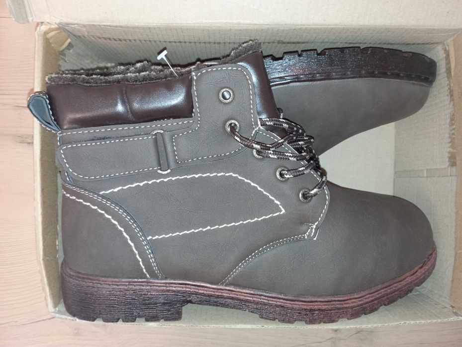 Нови топли мъжки боти № 43 – кафяви