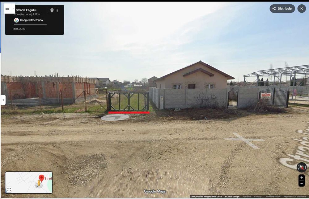 Teren de Vanzare Strada Fagului, Cornetu, Ilfov