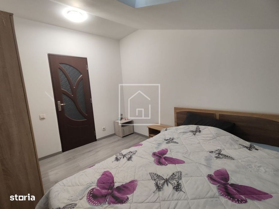 Apartament+extindere mansarda mobilate,renovate, 5 camere,etaj 3, 102