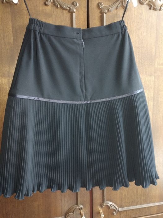 Юбка школьная синяя. 40 размер.