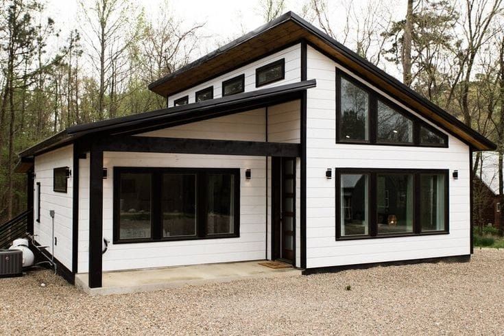 Case modulare. Din lemn și panouri sandwich