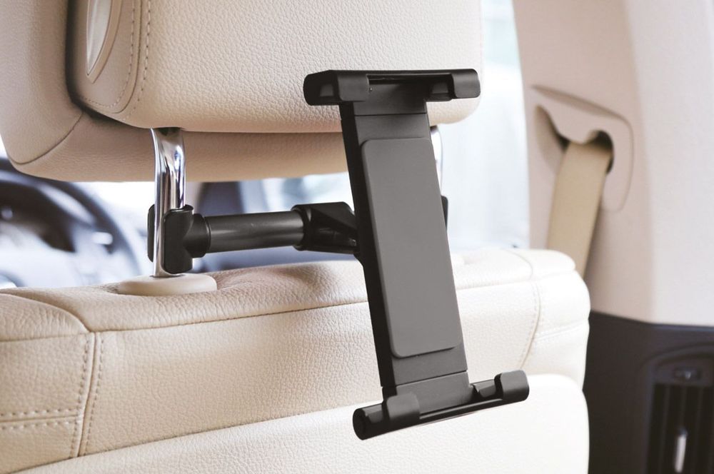 Suport auto pentru tableta Amio, cu fixare la tetiera scaun, deschidere 138-248mm
