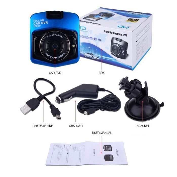 НОВ Видеорегистратор за кола / камера за автомобил hd dashcam авто