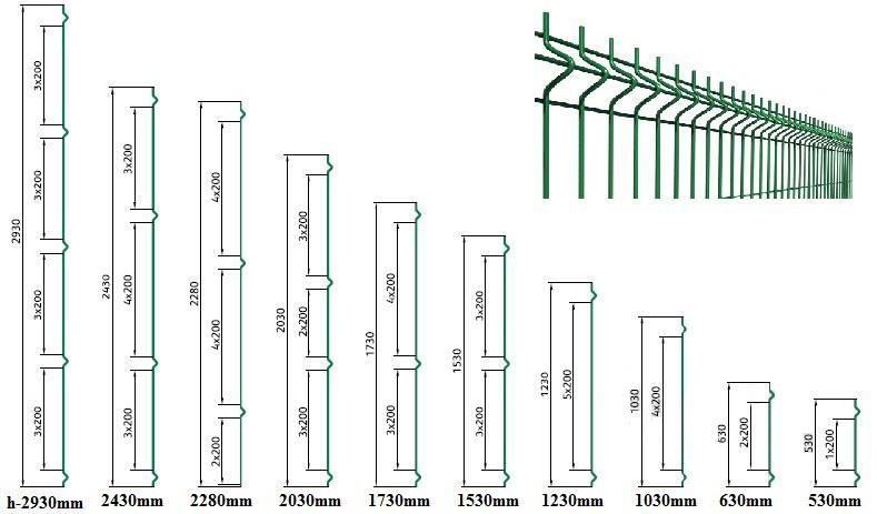 3D и 2D заборы от 320 руб от Производителя!