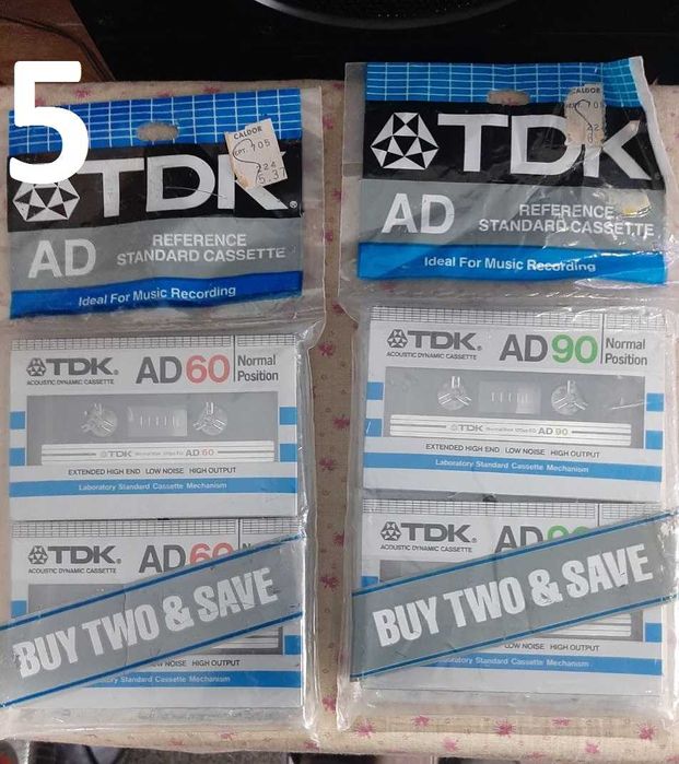 Аудиокассеты MAXELL/SONY/TDK большой лот