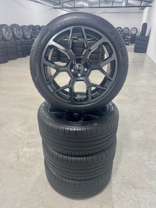 Jante Audi Q7 SQ7 R21 Originale 4M Audi Sport Pirelli 34/2024 Vara 99%