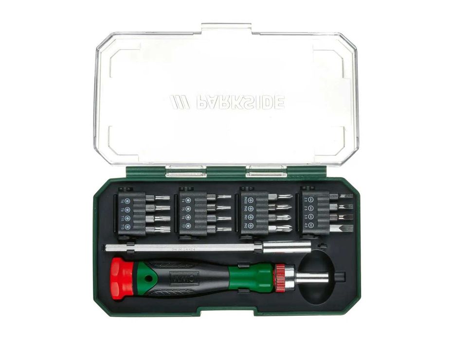 PARKSIDE комплект отвертка и битове за финна механика-18 части