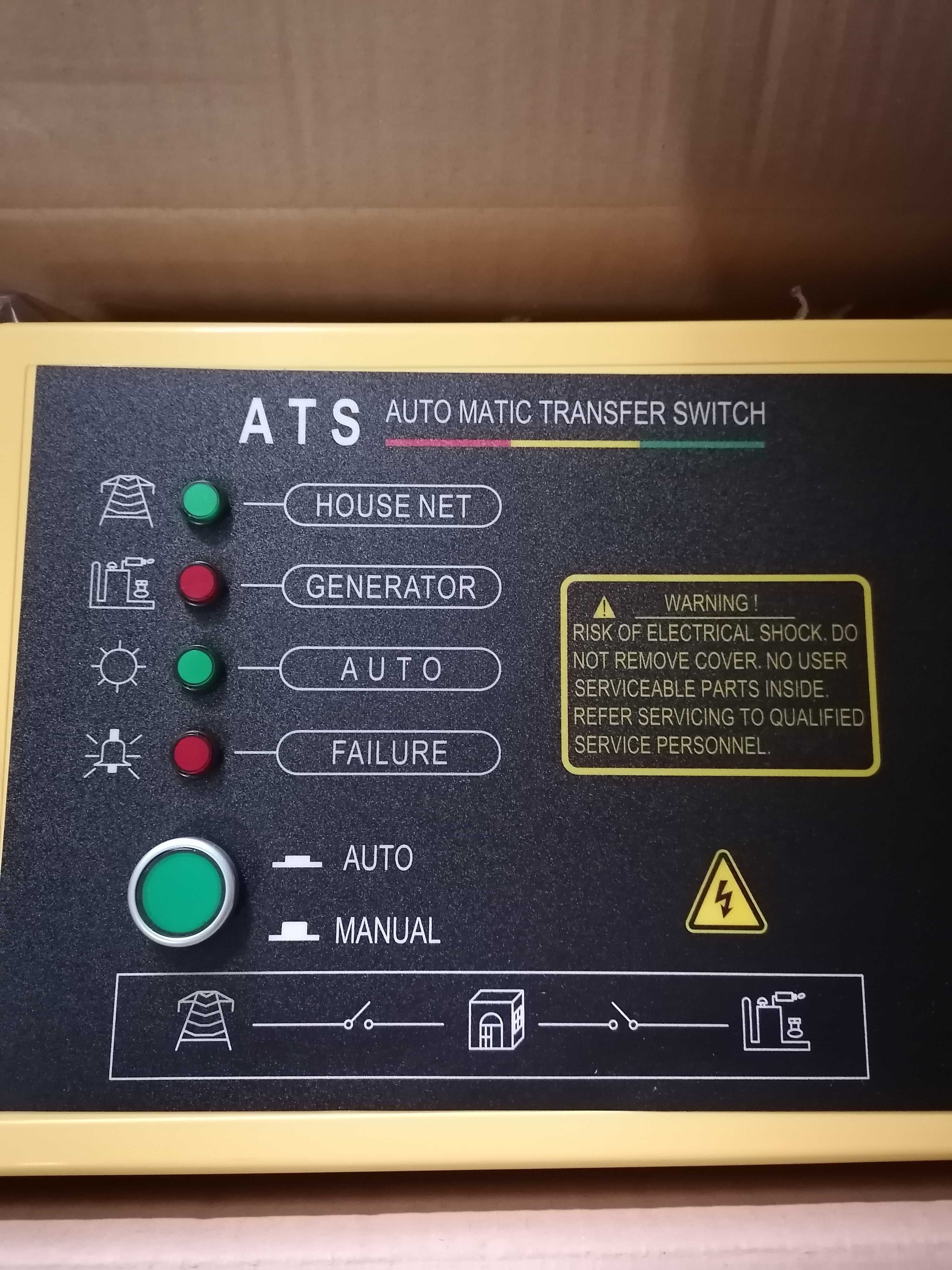 Атс табло , ATS , ATS кутия /старт – стоп табло/ 5 kw , 8 kw , 11 kw гр ...