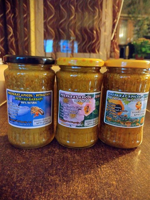 Preparate Apicole- Imunitate Copii, Lăptișor de Matcă, Păstură