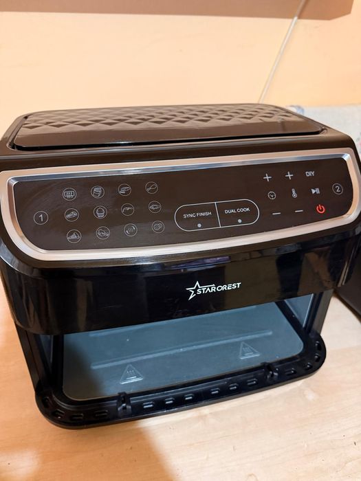 Friteuza cu aer cald ( Air Fryer) cu 2 compartimente